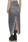 3CS01 3x1 Denim Straight Skirt