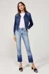 3SSLCD01 3x1 Straight Leg Crop Denim