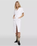 7FAMPPMD01 7 For All Mankind Midi Dress