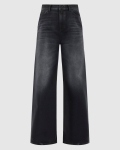 7FAMSOS01 7 For All Mankind Coated Wide Leg Jeans