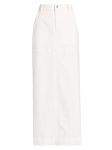 AHDMS01 A.L.C. Denim Maxi Skirt