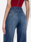 AOMWLJ01 Alice + Olivia Wide Leg Jean