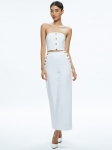 AONJ02 Alice + Olivia Ankle Wide Leg Jean