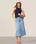 ATPAWUHDS01 Ann Taylor Denim Skirt