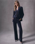 AVTDBBJT01 Ann Taylor Velvet Tailored Blazer & Trouser