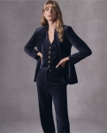 AVTDBBJT01 Ann Taylor Velvet Tailored Blazer & Trouser