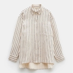 HESLS01 Hush Stripe Linen Shirt