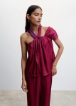 MASB01 Mango Asymmetrical Blouse