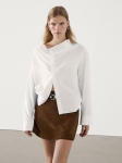 MD1CSWCN01 Massimo Dutti Cowl Neckline Shirt