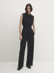 MDBTJ01 Massimo Dutti Tailored Jumpsuit