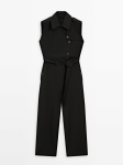 MDBTJ01 Massimo Dutti Tailored Jumpsuit