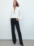 MDBWRS01 Massimo Dutti Ruffled Blouse