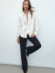MDBWRS01 Massimo Dutti Ruffled Blouse