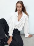 MDBWRS01 Massimo Dutti Ruffled Blouse