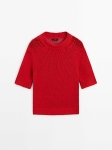 MDCBSWCN01 MASSIMO DUTTI KNIT SWEATER