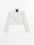 MDCSBWT-S01 Massimo Dutti Tuxedo Suit Blazer - Studio