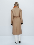 MDCTJ01 MASSIMO DUTTI COLOURED TRENCH-STYLE JACKET