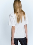 MDCTWGW01 Massimo Dutti Gathered Waist Cotton T-shirt