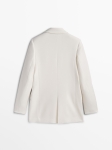 MDDCBST01 Massimo Dutti Crepe Suit Blazer & Suit Trousers