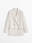 MDDCBST01 Massimo Dutti Crepe Suit Blazer & Suit Trousers