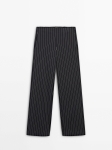MDDPCT01 Massimo Dutti Pinstriped Trousers
