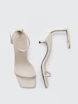 MDELHS01 MASSIMO DUTTI LEATHER HEELED SANDALS
