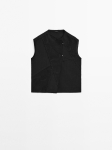 MDEW02 Massimo Dutti Embroidered Waistcoat