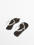 MDFS-LE01 MASSIMO DUTTI FLAT SANDALS - LIMITED EDITION