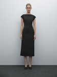 MDFSSMD01 Massimo Dutti Fitted Midi Dress