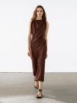 MDLBHND01 Massimo Dutti Halter Neck Dress