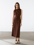 MDLBHND01 Massimo Dutti Halter Neck Dress