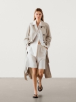 MDLFTCWBD01 MASSIMO DUTTI FLOWING TRENCH COAT WITH BELT