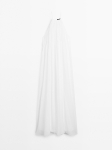 MDLPDWGD01 Massimo Dutti Halter Volume Dress