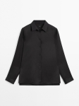 MDLSSSWV01 Massimo Dutti Satin Shirt