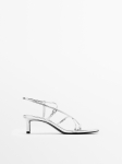 MDMMLHS01 MASSIMO DUTTI LEATHER HEELED SANDALS