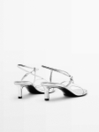 MDMMLHS01 MASSIMO DUTTI LEATHER HEELED SANDALS
