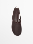MDMSBF01 MASSIMO DUTTI MESH BALLET FLATS