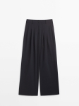 MDNBDWT01 Massimo Dutti Wide Leg Trousers