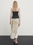 MDOPS01 Massimo Dutti Ombré Printed Skirt