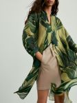 MDROBWTP01 Massimo Dutti Tropical Print Oversize Blouse
