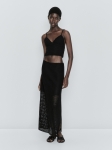 MDSCT02 Massimo Dutti Crochet Top