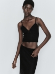 MDSCT02 Massimo Dutti Crochet Top