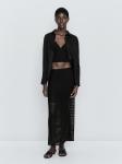 MDSCT02 Massimo Dutti Crochet Top