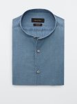 MDSFSCDS02 Massimo Dutti Slim Fit Denim Shirt