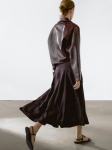 MDSMSWYD01 Massimo Dutti Flowing Midi Skirt