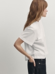 MDSSCT01 Massimo Dutti Cropped T-shirt