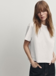 MDSSCT01 Massimo Dutti Cropped T-shirt