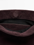 MDSSLMCB01 Massimo Dutti Suede Leather Mini Crossbody Bag