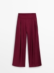 MDSWTWD-S01 Massimo Dutti Wide Leg Trousers - Studio