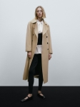 MDTCWB01 MASSIMO DUTTI TRENCH COAT WITH BELT